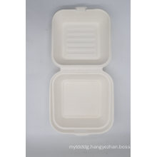 Dishes&Plates Dinnerware Type and Paper Pulp Bagasse Sugarcane Material Biodegradable Meat Trays